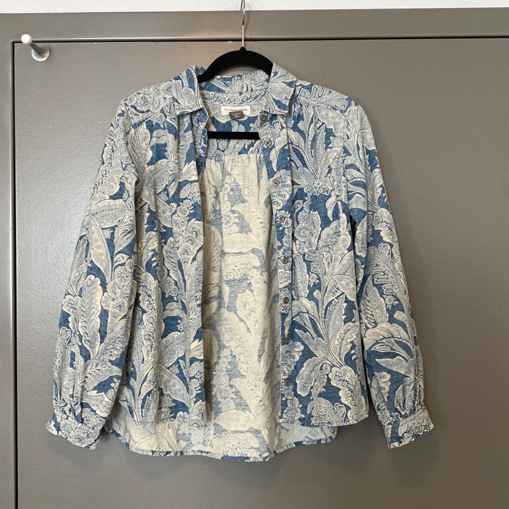 PILCRO corduroy button down